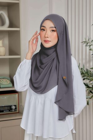Luna Shawl In Dove Grey