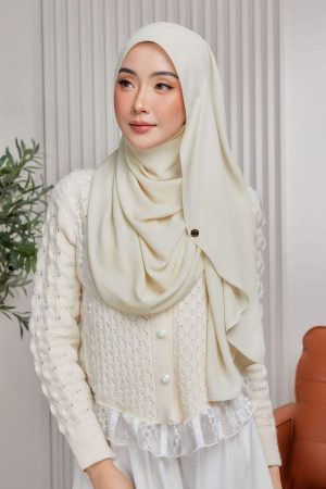 Luna Shawl In Vanilla
