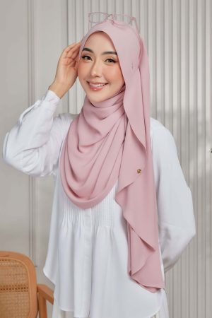 Luna Shawl In Pink CupCake